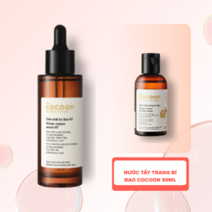Tinh chất Bí Đao Cocoon 70ml + 1 nước Tẩy Trang Bí Đao Cocoon 50ml